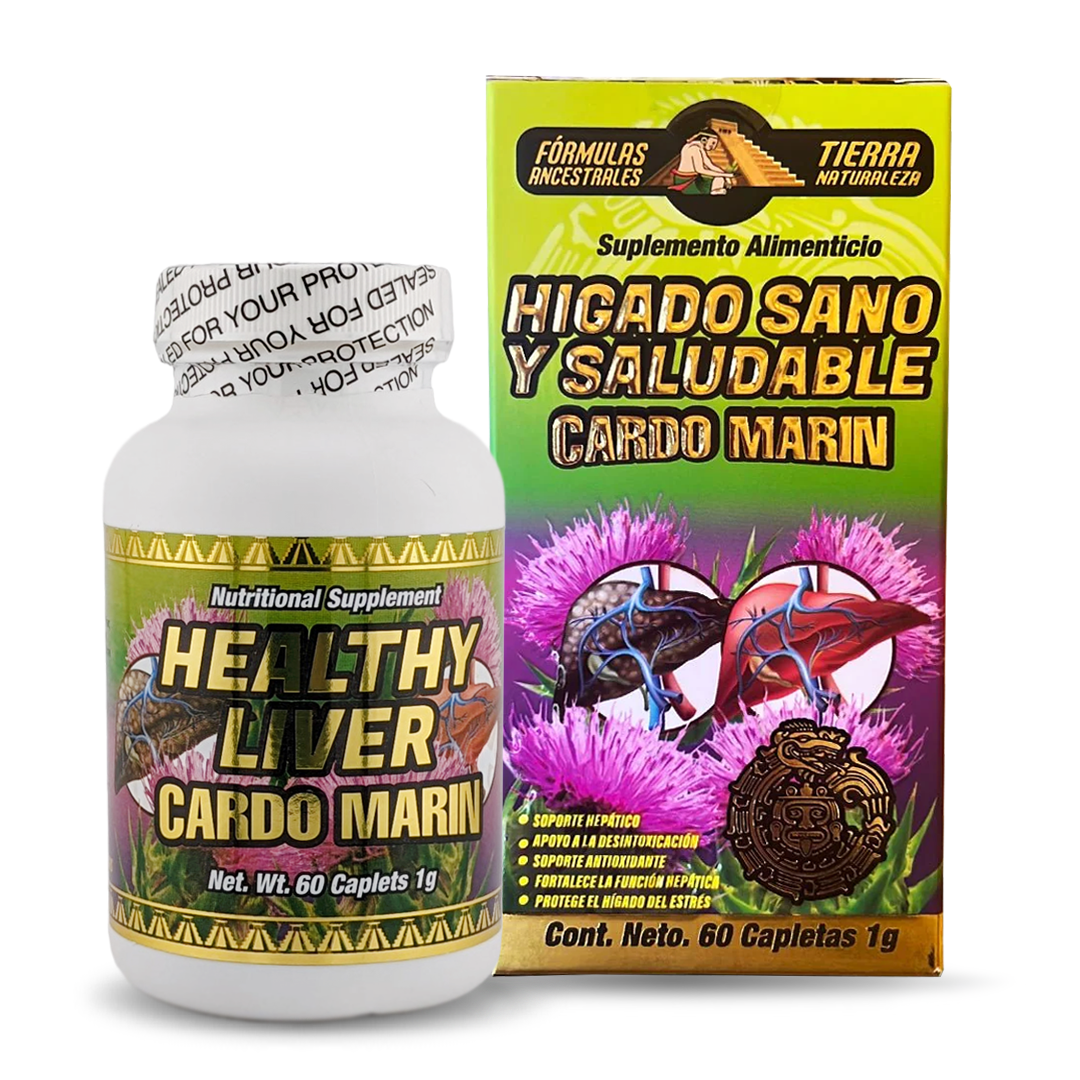 Higado Sano y Saludable / Cardo Marin Capletas Linea TN