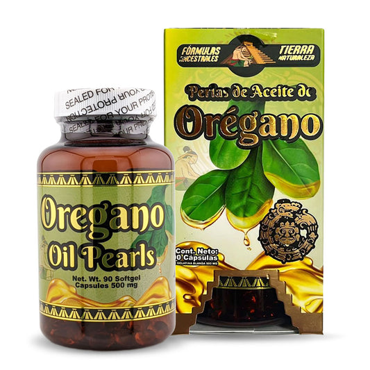 Perlas de Aceite de Oregano Grageas linea TN