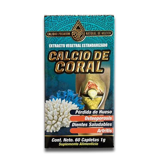 Calcio de Coral capletas linea premium