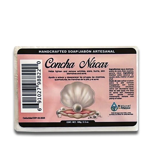 Nacar Shell Soap with Seaweed