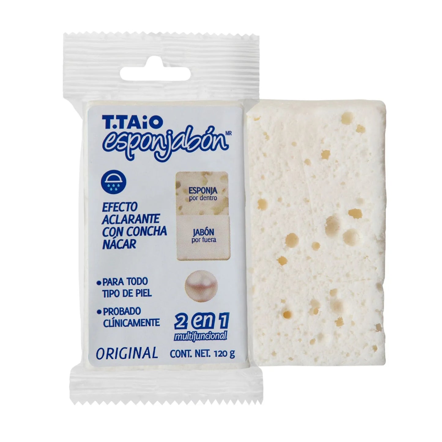 T-Taio Nacre Shell Sponge Soap