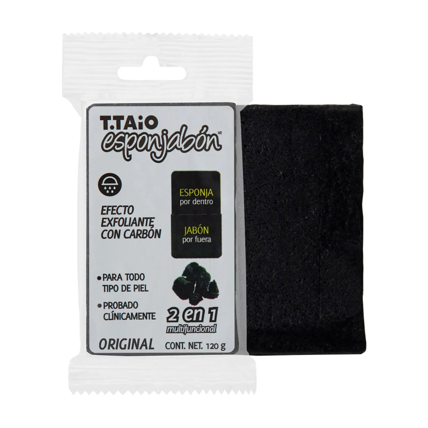 T-Taio Charcoal Sponge Soap