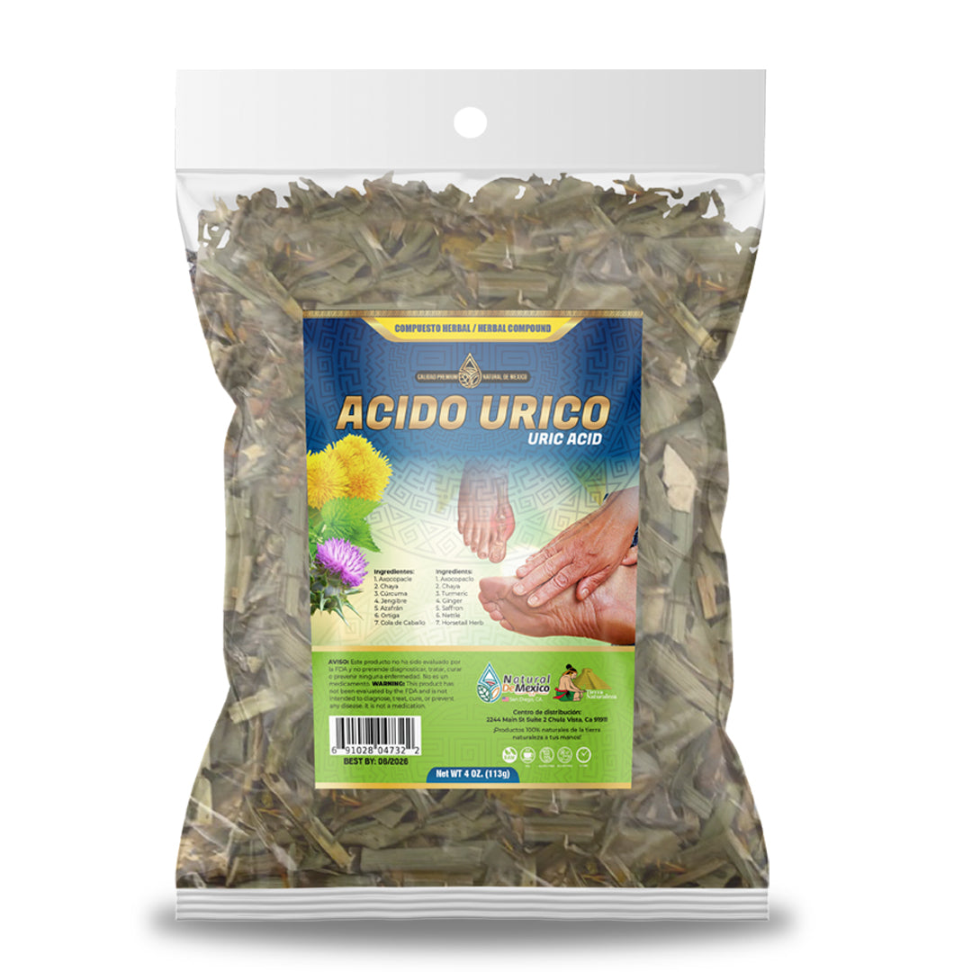 Compuesto Herbal Acido Urico 4 onzas