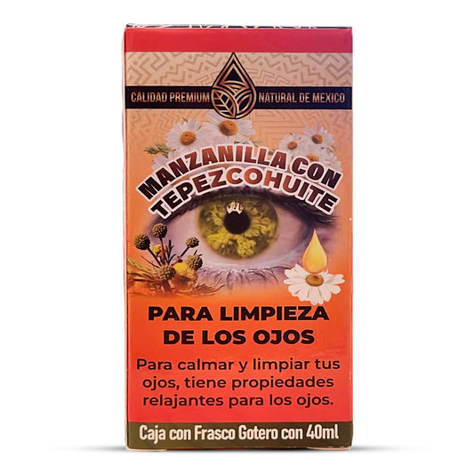 Chamomile Eye Drops with Tepezcohuite (Boxed)