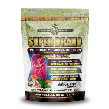 Super Drano Intestinal Fiber and Colon Cleansing (Turbo Detox)