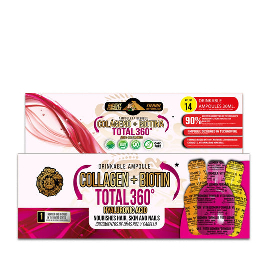 Colageno + Biotina Total 360 Ampolleta Bebible Linea TN