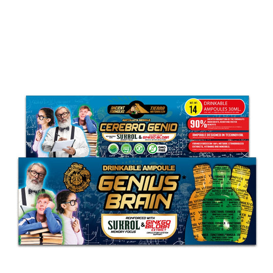 Genius Brain Ampolleta Bebible Linea TN