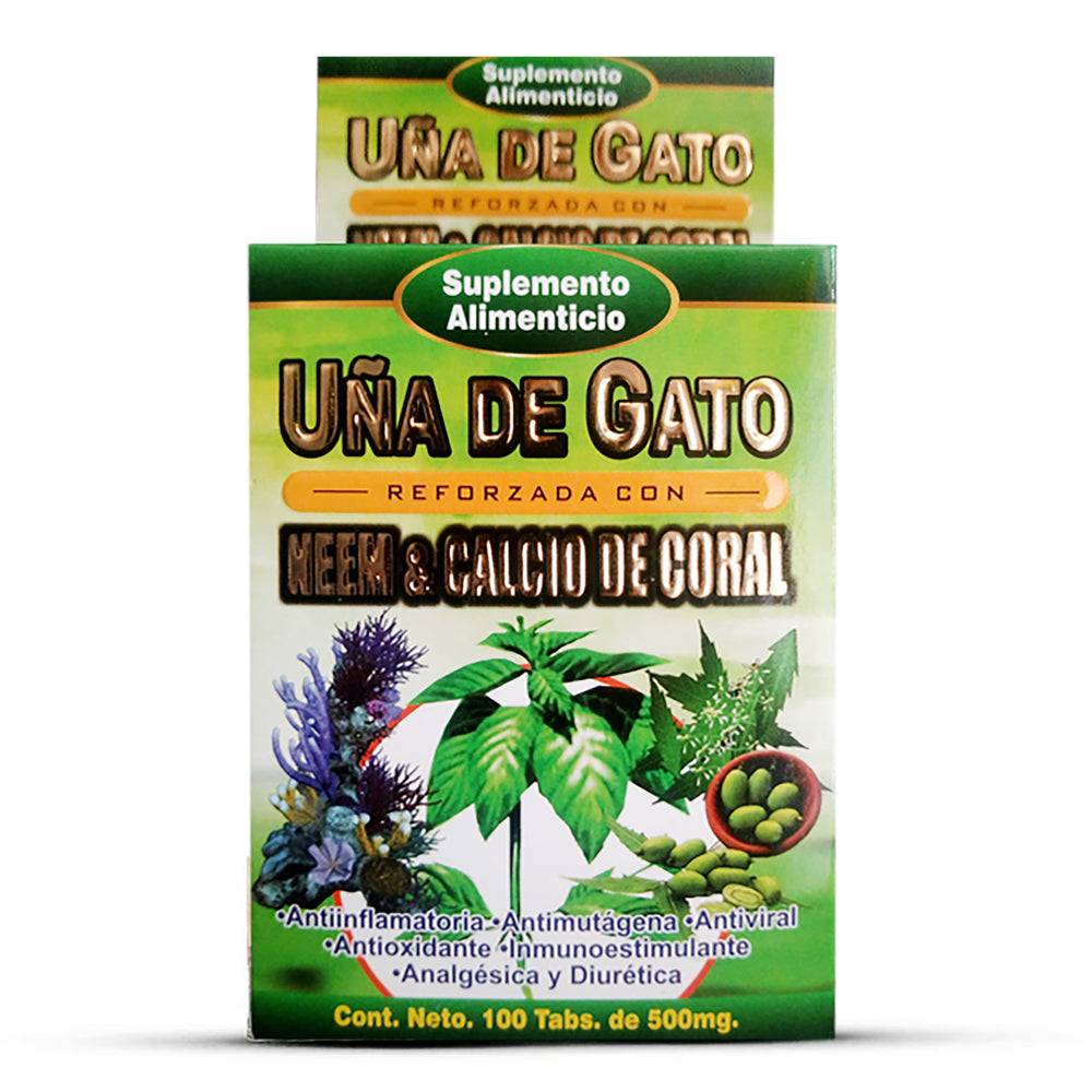 Uña de Gato con Neem pastillas linea basica