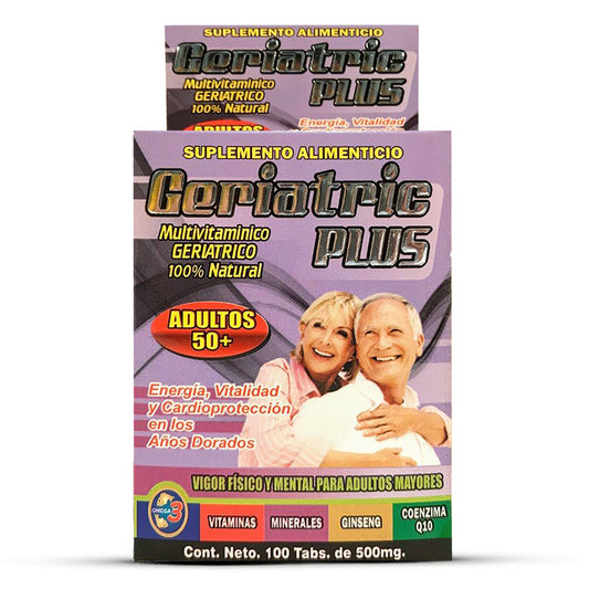 Geriatic Plus Adultos 50+ pastillas linea basica