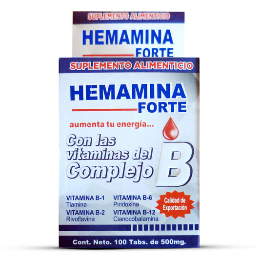 Hemanina Forte pastillas linea bascia