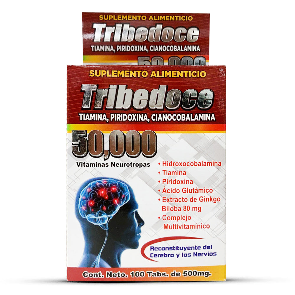 Tribedoce 50,000 Cabeza pastillas linea basica