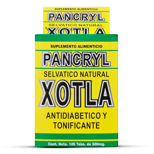 Pancryl Selvático Natural Xotla pastillas linea basica