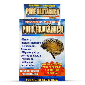 Pure Glutamico pastillas linea basica