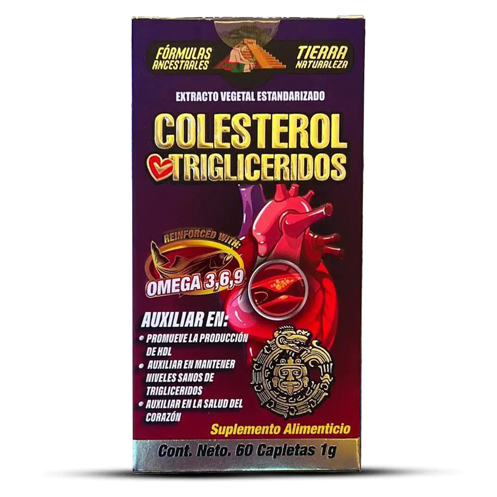 Colesterol y Trigliceridos Capletas Linea TN