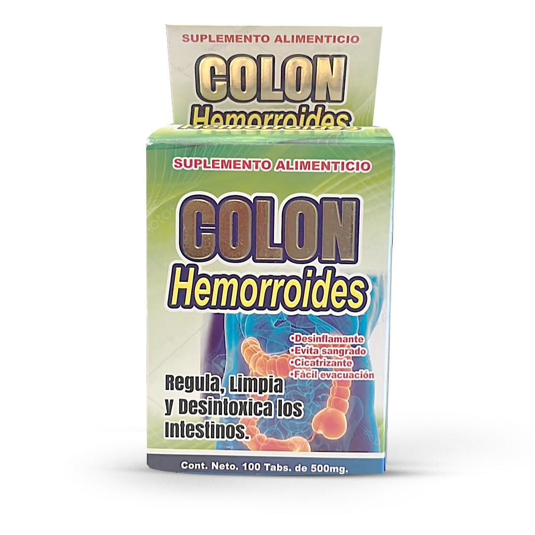 Colon Hemorroides pastillas linea basica